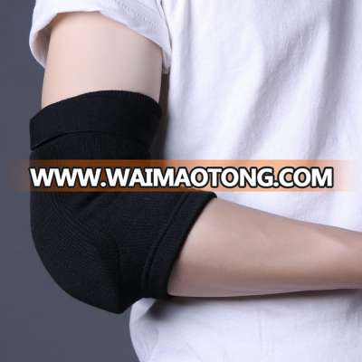 Custom new style sport elbow pads with elastic bands black